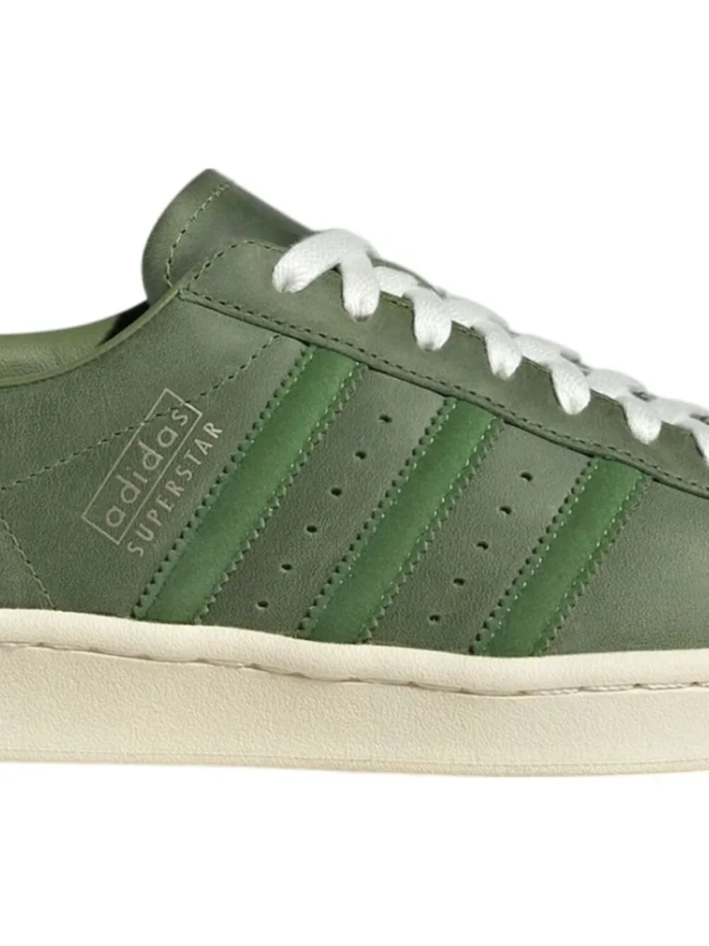 adidas Superstar Vintage Unisex 7m/8w Casual Shoes Crew Green JI0318 NEW